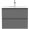 Oltens - szafka z umywalką VERNAL 60x46 grafit [68000400]