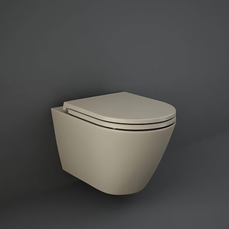 RAK - deska wc FEELING slim wolnoopadająca Cappucino mat [RSTSC3901514]