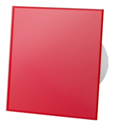 AirRoxy - Panel dRim 175 x 175 mm szklany czerwony połysk [01-173]