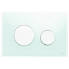 Zestaw WC podtynkowy Rak RESORT Rimless + deska + stelaż TECEbase + Loop szkło zielony/biały