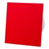 AirRoxy - kompletna kratka wentylacyjna dRim z panelem z plexi czerwony połysk