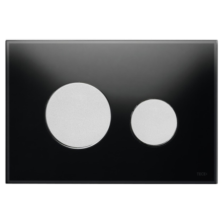 Tece - przycisk TECEloop szkło czarne przyciski chrom mat [9240655]