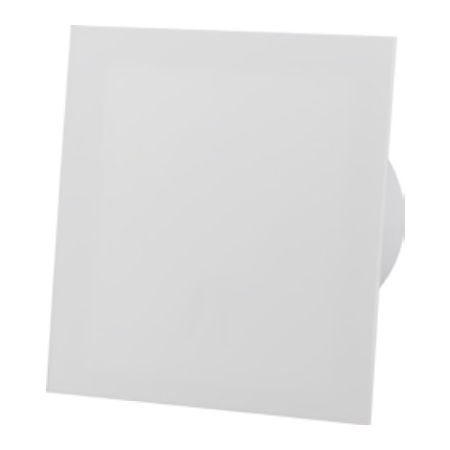 AirRoxy - kompletna kratka wentylacyjna dRim z panelem z plexi biały mat