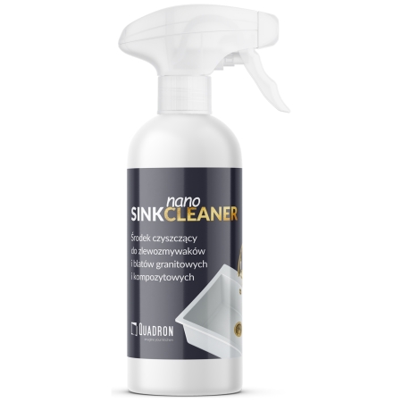 Quadron - środek NANO SINK CLEANER do czyszczenia zlewozmywaków granitowych