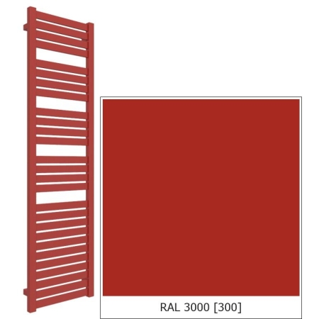 Terma - grzejnik łazienkowy MANTIS 1560 x 440 mm czerwony